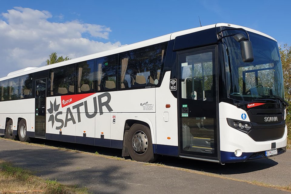 Prenájom autobusu - Scania interlink LD